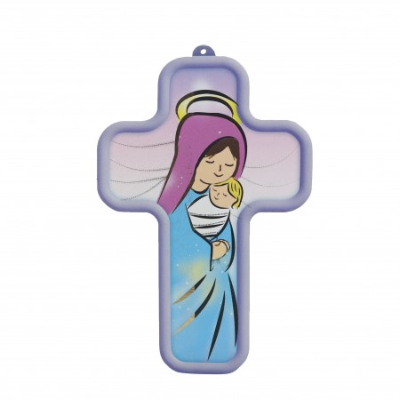 Croix Religieuse de la Vierge Marie pour Enfant