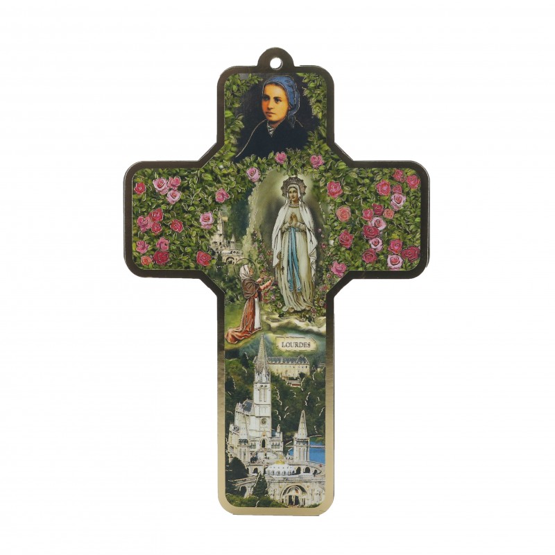 Cross of the Apparition of Lourdes 17 cm