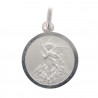 Silver medal Saint Michael 16 mm