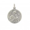 Our Lady of Perpetual Help medal in brass 18 mm