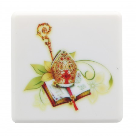 Confirmation Glass rosary with box