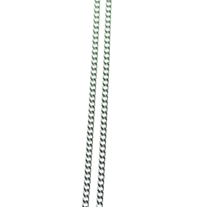 Catena A Cordino In Argento Sterling 925 - 2 Mm - Lunghezza 16-24 Pollici (Scegli Dal Menù) - Jewellerybox