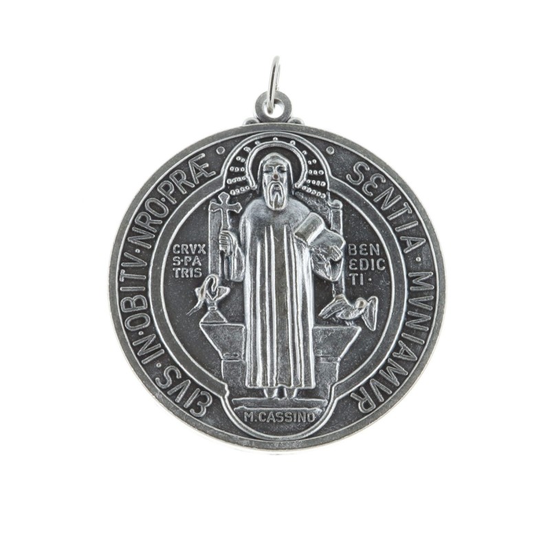 Saint Benedict medal in metal 1,7cm