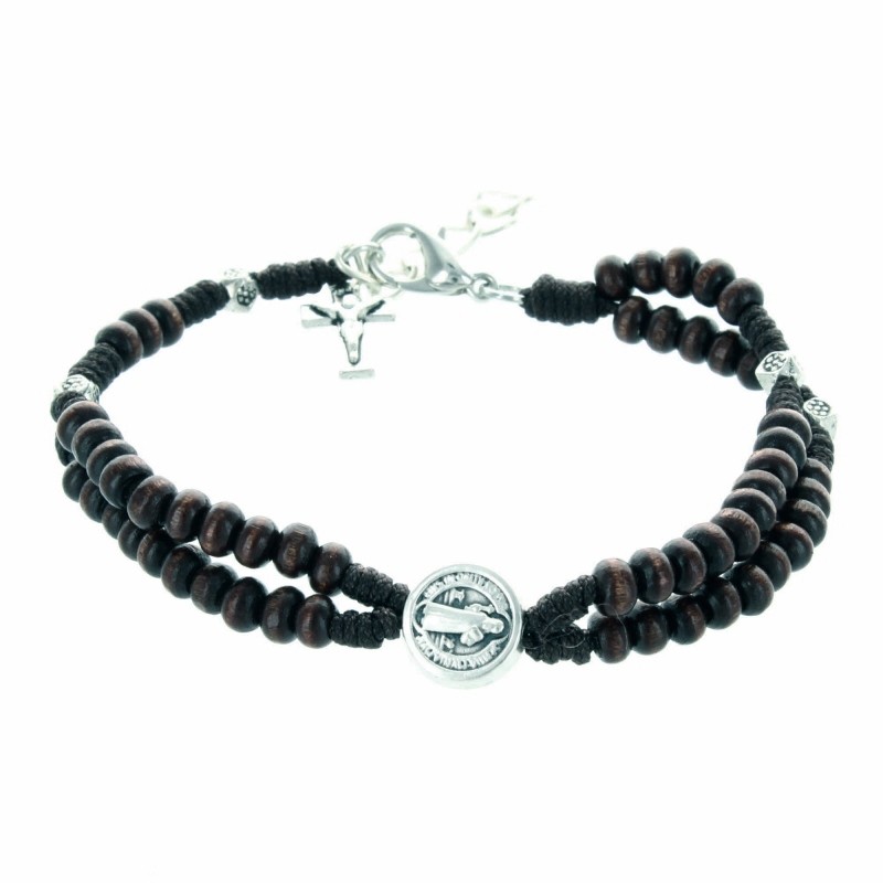 Bracelet de Saint Benoit en bois Bracelet de Saint Benoit en bois