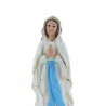 Statue of Our Lady of Lourdes in coloured resin 22cm