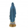 Statue of Our Lady of Lourdes wearing a blue cloak 23cm