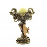 Candlestick decorated with an Angel 21cm