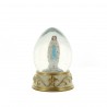 Globo di neve di la Madonna di Lourdes 6,5 cm