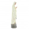 Luminous statue of Our Lady of Lourdes in resin, 25 cm