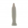 Statua di Nostra Signora di Lourdes in alabastro bianco 20 cm
