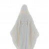 Statue de la Vierge Miraculeuse en albâtre blanche 17 cm