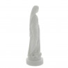 Statue de la Vierge Miraculeuse en albâtre blanche 17 cm