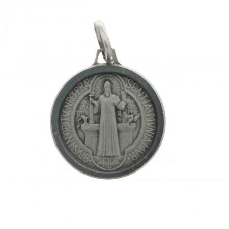 Medaglia di San Benedetto in argento 16mm