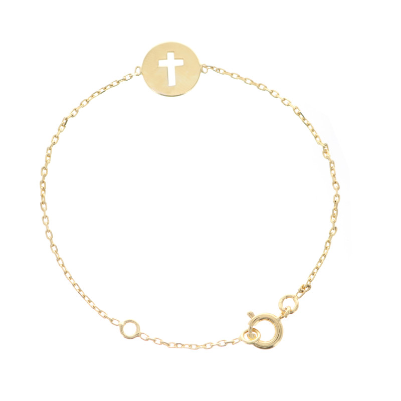 Bellissimo Bracciale Cubano Donna – Placcato Oro 18K, Acciaio Inox E Zirconia