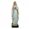 Statua in resina da 160 cm di Nostra Signora di Lourdes decorata