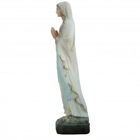 Statue Notre Dame de Lourdes de 160cm décorée en Résine