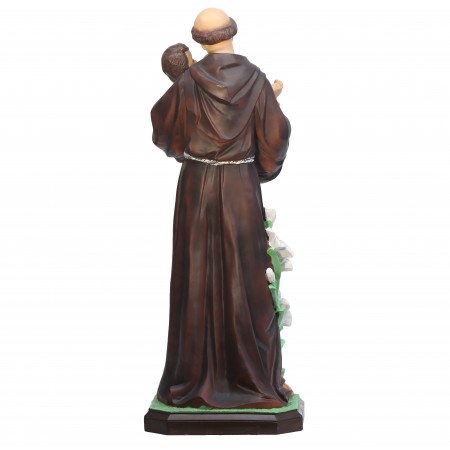 Statua di Sant'Antonio in resina 90 cm