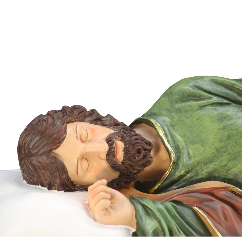 Statue St Joseph En Résine Pour Vente Maison | Figurine Bénédiction - Décoration Intérieure Et Cadeau Spirituel