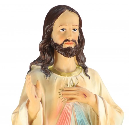 60cm resin statue of the Merciful Jesus