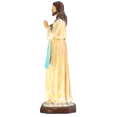 Statue en résine de Jésus Miséricordieux de 60cm