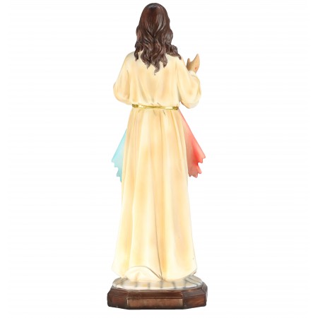 Statue en résine de Jésus Miséricordieux de 60cm