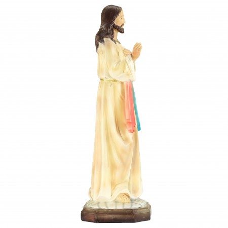 Statue en résine de Jésus Miséricordieux de 60cm