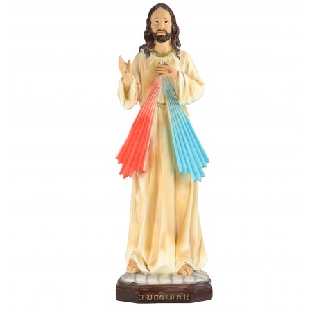 Statua in resina da 60 cm di Gesù Misericordioso