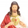 Statue en résine du Sacré Coeur Jésus de 50cm