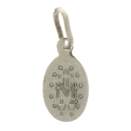 Médaille Miraculeuse en Métal Argenté 11mm