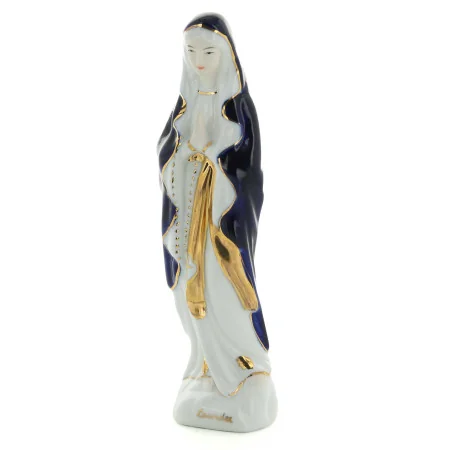 Porcelain statue of Our Lady of Lourdes 16cm