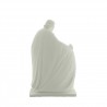 Statue of the Holy Family in white alabaster 17cm