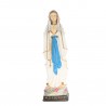 Statue de Notre Dame de Lourdes en résine colorée 40 cm