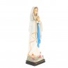Statua di Nostra Signora di Lourdes in resina colorata 40 cm