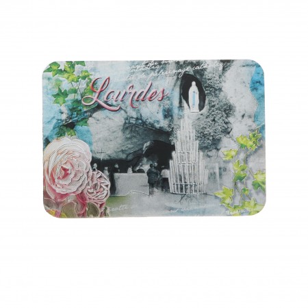 Double-sided magnet Our Lady of Lourdes Shrine
