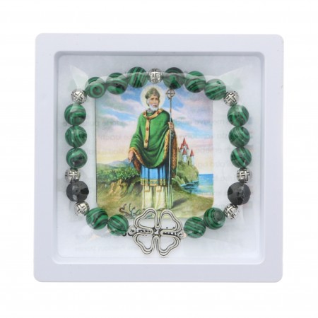 Saint Patrick's bracelet in semi precious stones