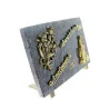 Funerary Plaque of the Apparition of Lourdes with two inters 20x30cm
