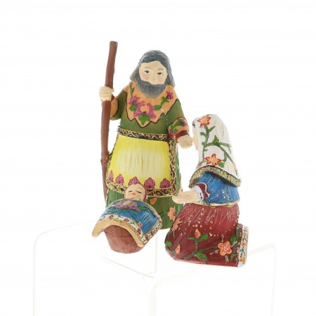 Set di tre figure di culla in stile bambola russa