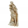 Statua della Sacra Famiglia e dei Re Magi in resina lucida