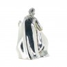 Statua della Sacra Famiglia in argento bicolore 17 cm