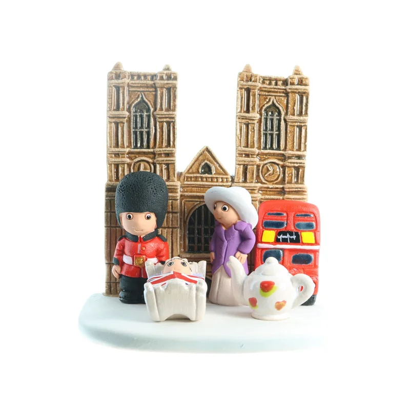 London ceramic christmas crib