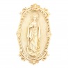 Wall decoration of the Sacred Heart of Mary in stone and resin 28cm
