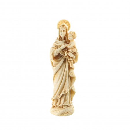 15cm statue of the Virgin and Child in resin