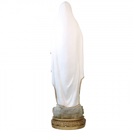 Statue de Notre Dame de Lourdes de 80cm en résine