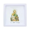 St. Joseph stone bracelet with display box