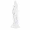 Statue de Notre Dame de Lourdes en résine paillettés de 22cm