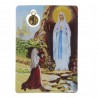 Lourdes prayer card