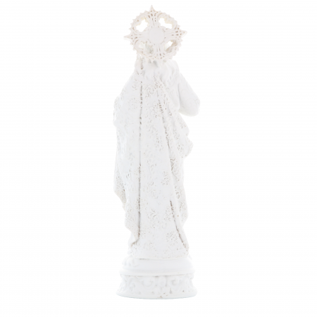 Sacred Heart of Jesus statue in stone and resin glitter 22cm