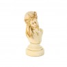Stone and resin bust of Christ 13cm