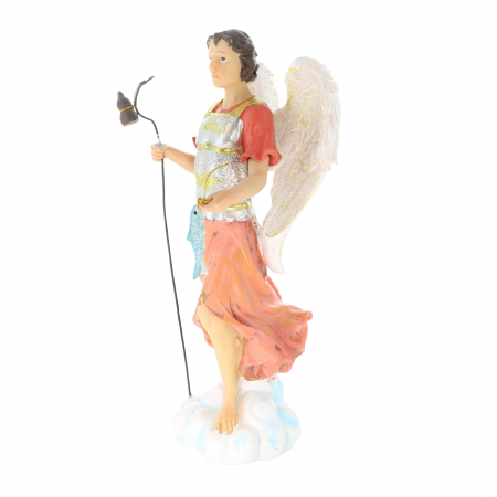 Saint Raphael resin statue 30cm