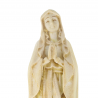 Statue Notre Dame de Lourdes paillettes en résine 40cm